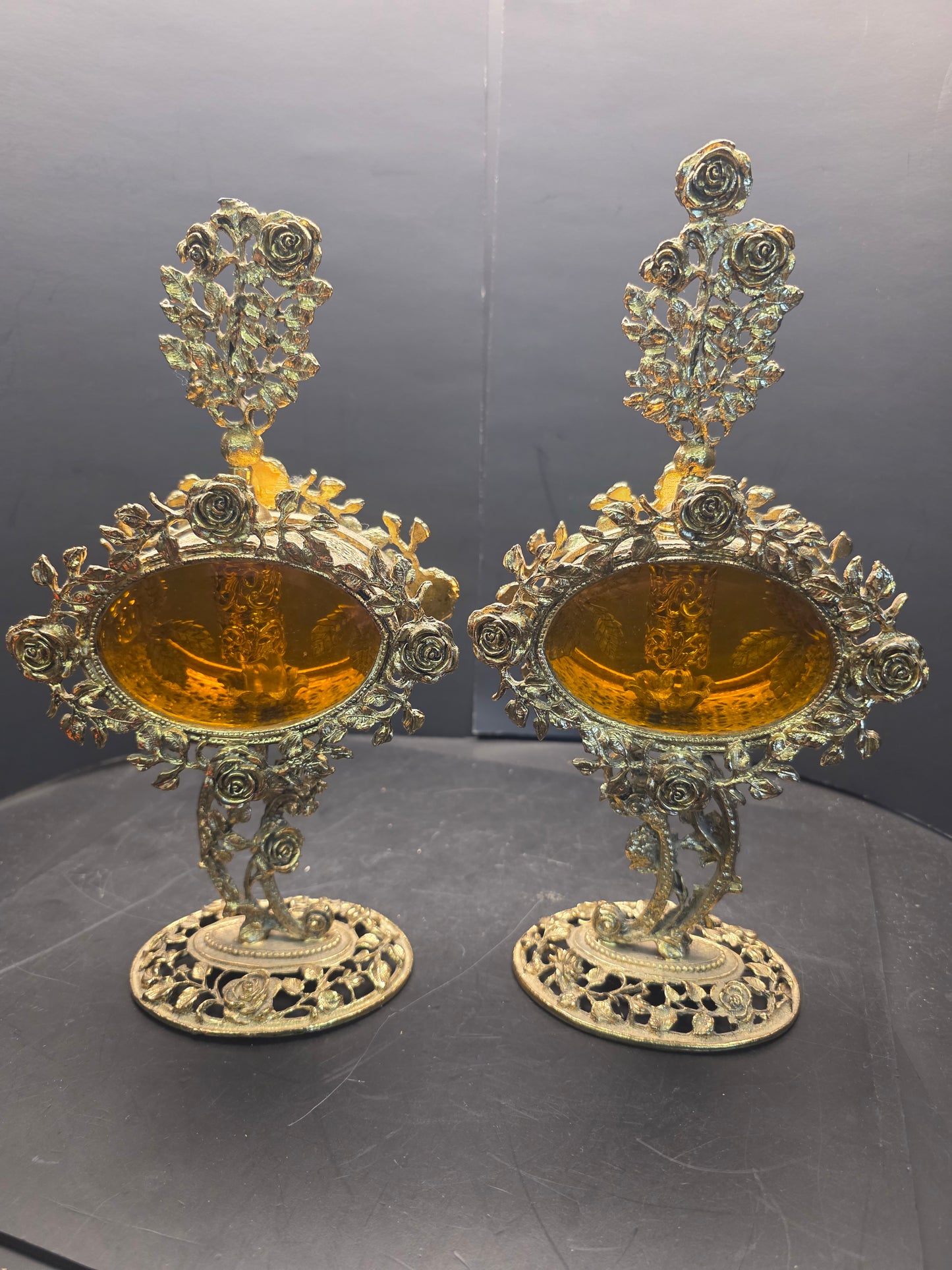 Hollywood regency parfum bottles