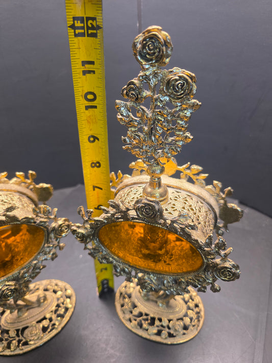 Hollywood regency parfum bottles