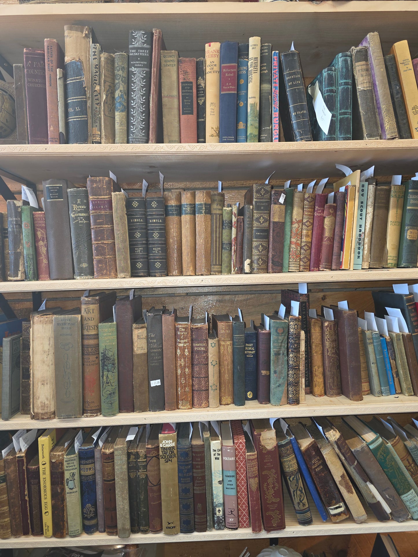 Random book from our antique books shelf