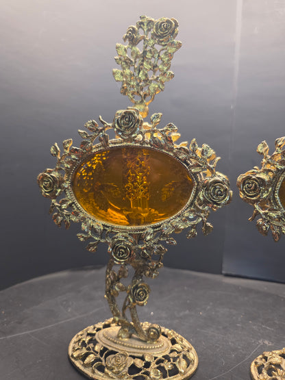 Hollywood regency parfum bottles