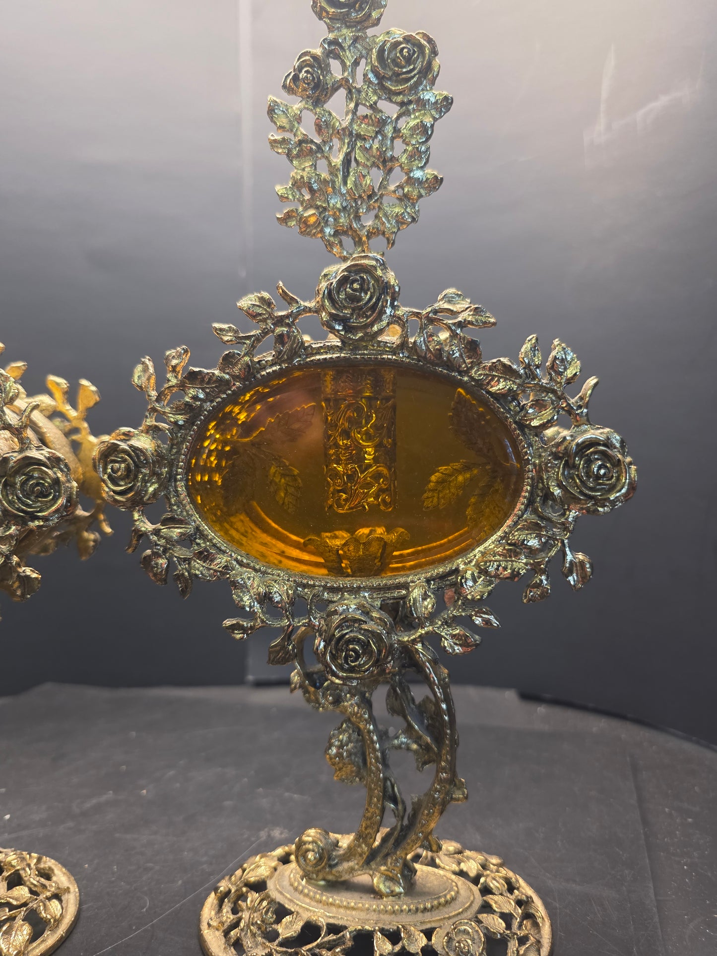 Hollywood regency parfum bottles