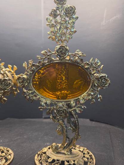 Hollywood regency parfum bottles