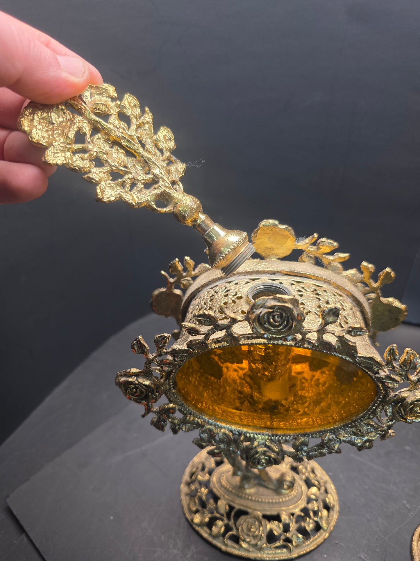 Hollywood regency parfum bottles