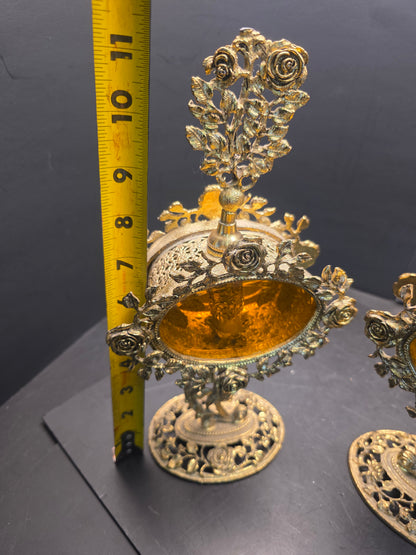 Hollywood regency parfum bottles