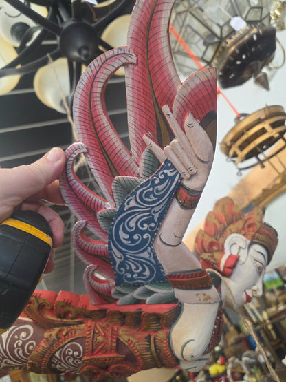 Balinese barong totem wall hanging