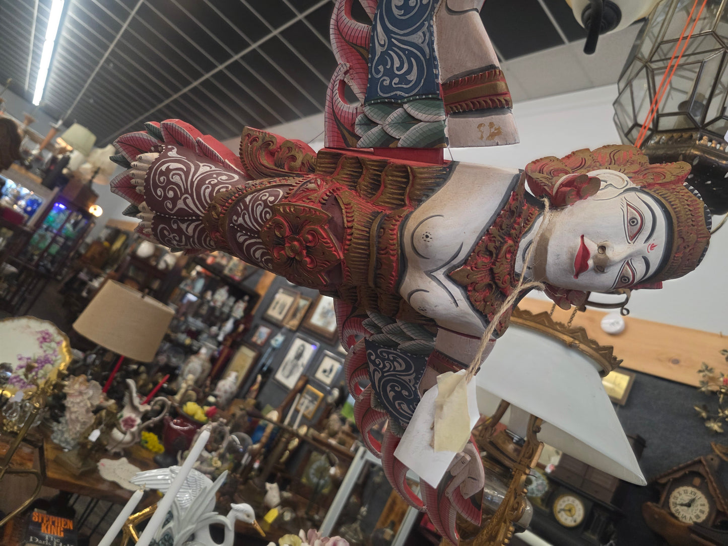 Balinese barong totem wall hanging