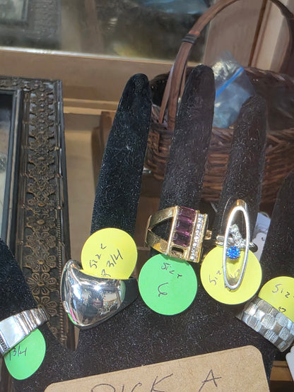 Random ring from our ring selection