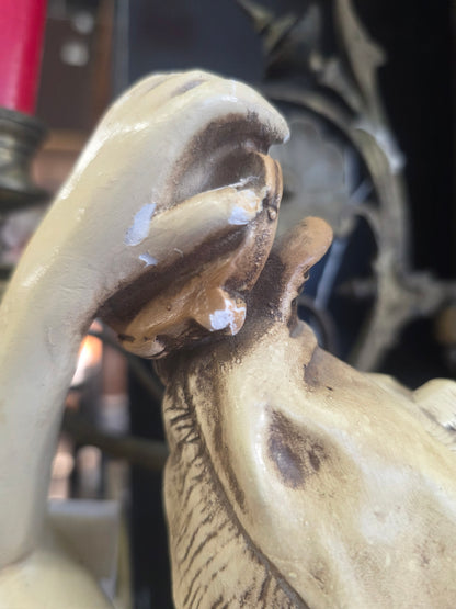 Art Nouveau statue of a woman dancing