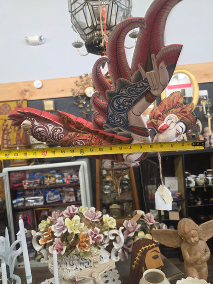 Balinese barong totem wall hanging