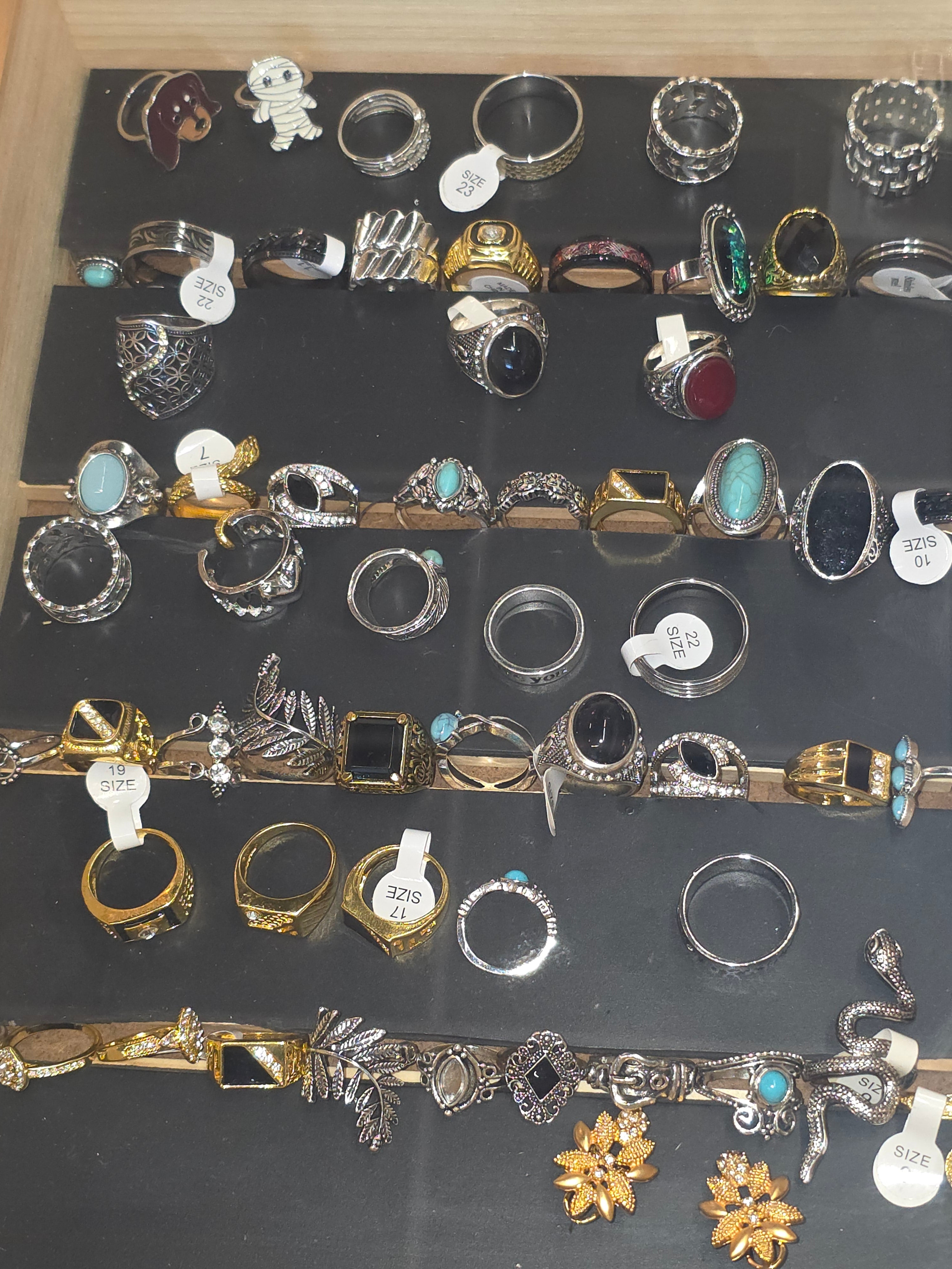 Random Rings Doof Random ring from our ring selection – Two Chefs Fine Art and Antiques ...